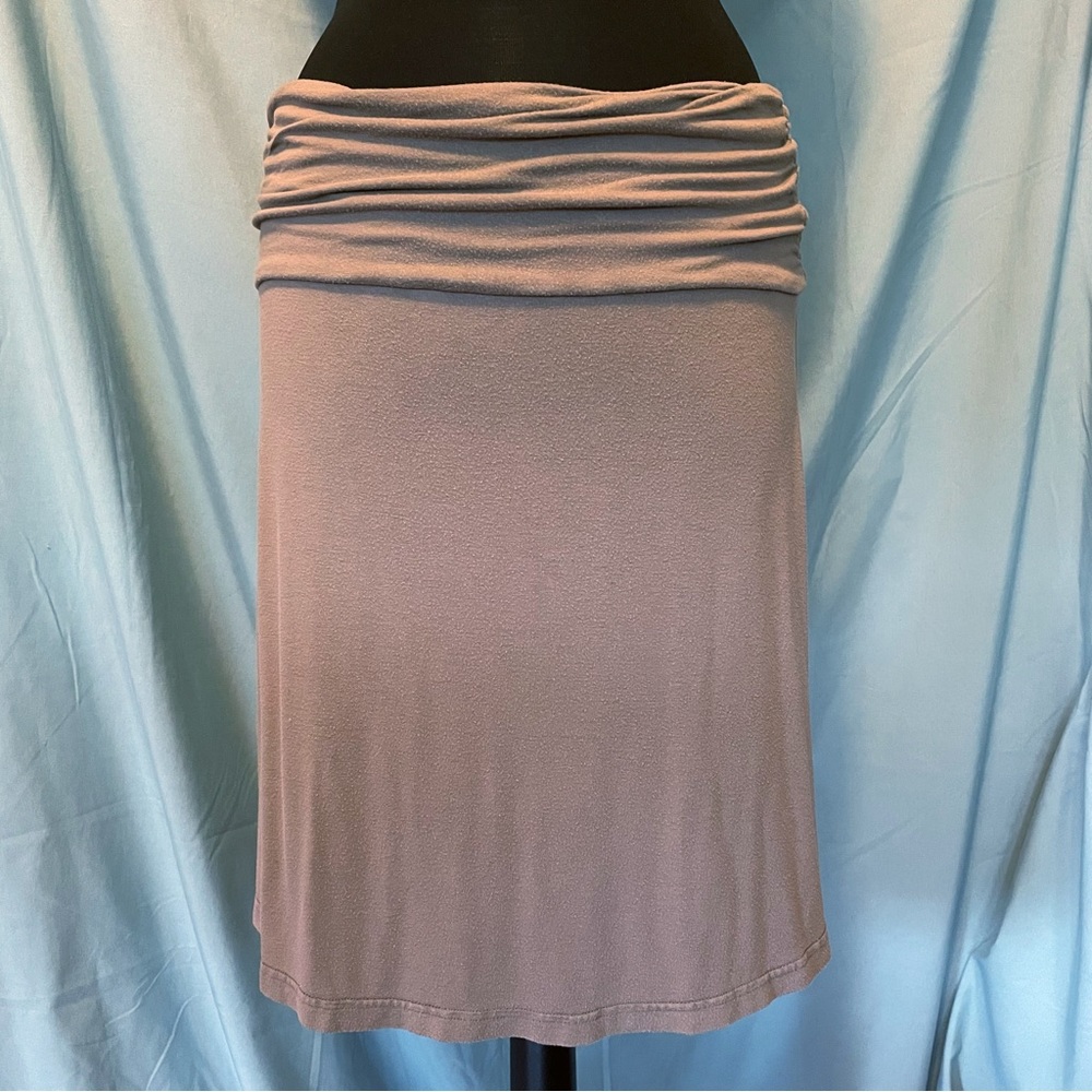 Yala Staci Knee-Length A-Line Bamboo Skirt - Small